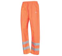 Surpantalon haute visibilité à taille élastique Huske Site, orange, taille XXL, longueur 81 cm