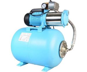 Surpresseur - Pompe centrifuge - Réservoir sous pression de 50 l - 1 300 W - Acier inoxydable bleu