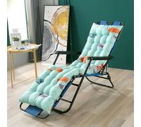 Surwin Coussin Transat Exterieur, Modernes Estampes Coussin Bain de Soleil, Matelas Bain de Soleil Exterieur Chaise Longue pour Jardin Terrasse Balcon Voyage Vacances (Plume,53x180cm)