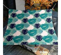 Surwin Voile d'ombrage Lot de 2, 3D Feuilles (Feuille 16,2x2.4m) | Rectangulaire Carré Toile Ombrage Imperméable avec 95% Protection UV avec 8 Corde pour Jardin Terrasse Balcon Patio Extérieur