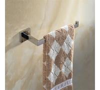 Sus304 Ensemble de matériaux de salle de bain en chrome en acier inoxydable, porte-serviettes de papier toilette porte-toilette robe crochets(Towel ring)
