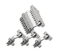 Susan Paresseuse Charnières 12-Pack 135 Degrés Superposition Complète | Caché Pour Cabinet Armoire Porte Pliée Ne Comprend Pas Les Vis Charnière Porte