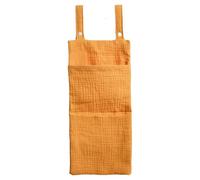 suspendu de rangement pour étui à couches avec compartiment divisé, tissu en coton doux pour l ' organisation de la chambre d ' enfant, suspendu en coton pour poussettes de bébé