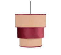 Suspension à 3 abat-jours - Rouge - Type E27 - Idéal pour éclairer les espaces - Design moderne