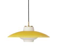 Suspension Abat- Shade Opale Nordique Chaleureuse Jaune Suspension