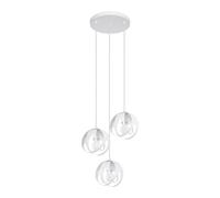 Sollux Lighting Tulos lampe suspendue 3x60 W blanc SL.1084
