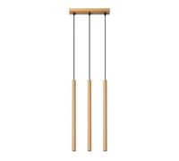 Sollux Lighting Pastelo lampe suspendue 3x8 W noir-doré SL.1171