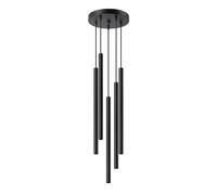 Sollux Lighting Pastelo lampe suspendue 5x8 W noir SL.1176