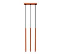 Sollux Lighting Pastelo lampe suspendue 3x8 W rouge SL.1526