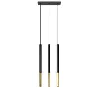 Suspension Acier Or/Noir G9 3 Mozaica Line
