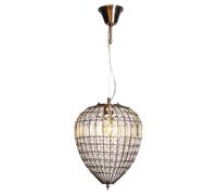 Suspension ajourée cristal doré Ø30 Amadeus By Rydens