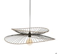 Suspension ""Alara"" métal noir D70cm - Atmosphera Créateur d'intérieur