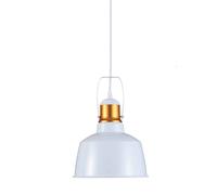 Suspension ALU salle à manger cuisine plafonnier suspension or blanc E27 Vtac 3729
