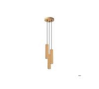 Sollux Lighting Karbon lampe suspendue 3x10 W doré SL.1557