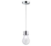 Suspension ampoule vintage lampe salon suspension ampoule décorative E14, treillis métallique, H 150 cm Wofi 600301010150