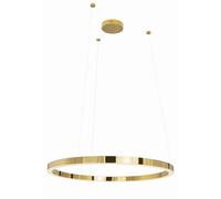 Suspension anneau moderne dorée Ø110 LED 67W Maxlight