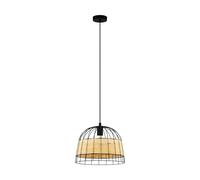 Suspension ANWICK E27 1X40W en acier noir D370mm