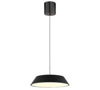 Suspension, applique murale, luminaire de cuisine, métal, aluminium, noir, H 180 cm
