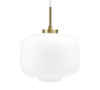 Suspension ARP Opale/ Laiton Mat Ø25cm