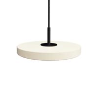 Suspension Asteria Micro avec Blanc Perle nacré/Dessus Noir