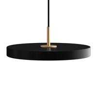 Suspension ASTERIA PLUS 31 cm, noir / or, aluminium, Umage