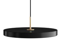 Suspension ASTERIA PLUS 43 cm, noir / or, aluminium, Umage