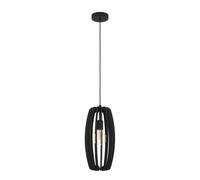 Suspension BAJAZZARA E27 1X40W en acier noir D260mm