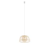 Suspension bambou scandinave E27 25W KRABI Nowodvorski