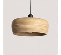 Suspension Bambou Shuka Sari ILUZZIA Textile noir