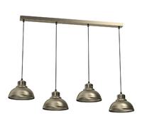 Suspension barre Luminex Sven or titane 4xE27 105cm