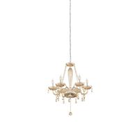 Suspension BASILANO E14 6X40W en acier chrome D720mm