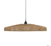 Atmosphera – Suspension Bellamy – Jute tressé beige D 58 cm, hauteur ajustable, style bohème