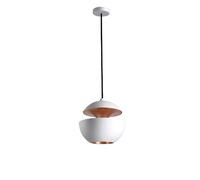 Suspension Blanc/ Cuivre 17,5 cm