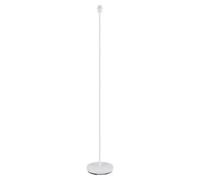 Suspension blanche - 1 douille E27 - Longueur : 148 cm - Couleur unie - Idéale pour le salon et l'intérieur