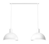 Suspension blanche barre 84 cm Handa 2xE27 Luminex