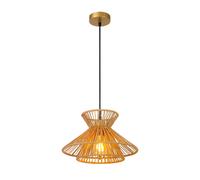 Suspension bohème TASMAN bois clair Lucide E27 60W