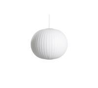 Suspension Boule Nelson, Taille Moyenne, Blanc Cassé