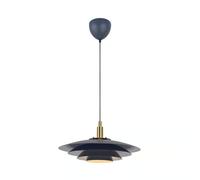 Nordlux Suspension Bretagne 1x25 W G9 métal gris/cendre IP20