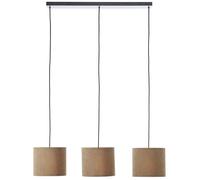 Suspension - Brilliant - Tony - 150x23x94cm - E27 LED 3x20W - gris et noir