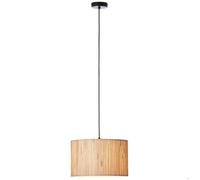 Suspension - Brilliant - WIMEA - 120x35cm - nature - E27 52W - métal et jonc de mer
