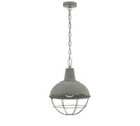 Suspension CAN1 E27 1X60W en acier gris patiné D350mm