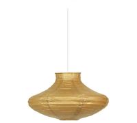 Suspension Candellux GRIFF Ø40 doré papier H125 1xE27