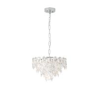 Suspension CARVARIO E14 7X40W en acier chrome D470mm