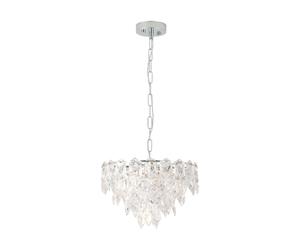 Suspension CARVARIO E14 7X40W en acier chrome D470mm