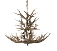 Ideal-Lux Chalet Suspension à 6 sources lumineuses, E14, 115498,