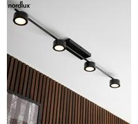 Suspension CLYDE 4 Noir LED - NORDLUX 2213530103