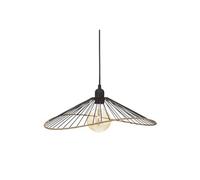 Suspension coloris noir en metal - Longueur 45 x Profondeur 42 x Hauteur 17,5 cm --