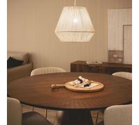 Ledkia Suspension coton Diantha - Blanc