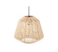 Atmosphera - Suspension Jily en Corde de Papier Beige D29 cm - Luminaire Style Bohème et Naturel - Ampoule Non Incluse - Pour Chambre, Salon