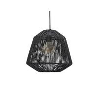 Suspension corde noir Jily 30x26